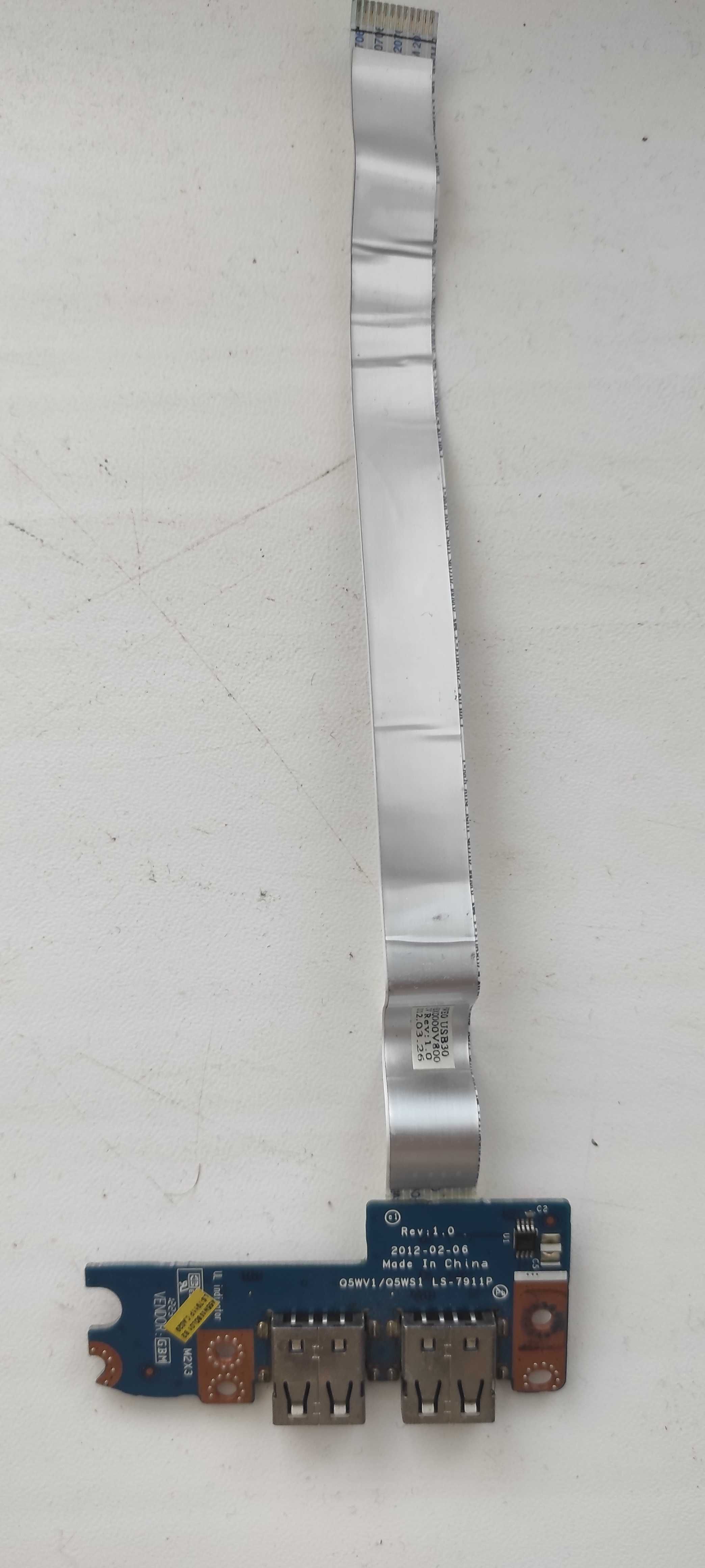 USB плата Q5WV1/Q5WS1, LS-7911P для Acer Aspire E1-571, E1-531, E1-521
