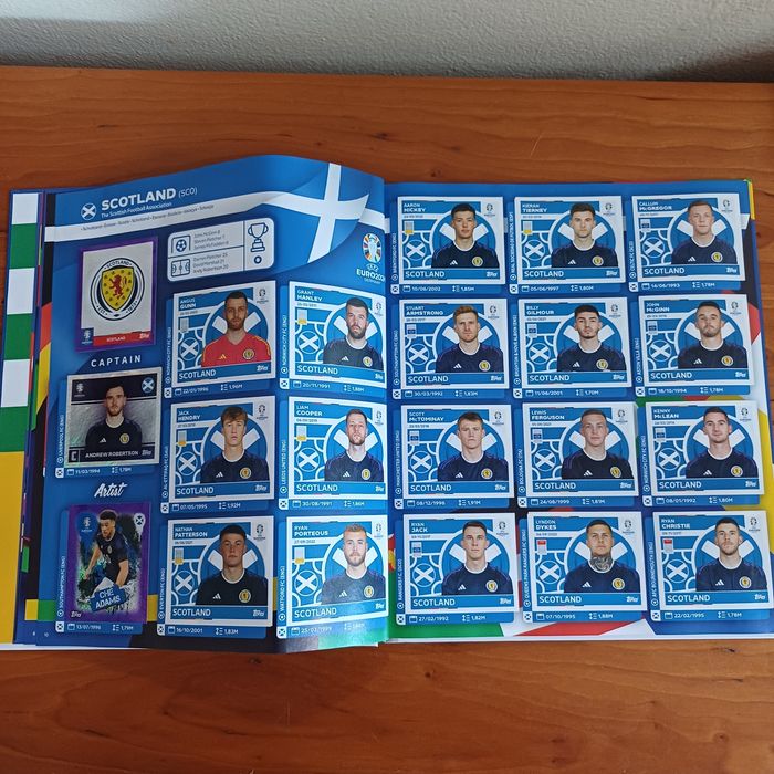 Álbum cromos Euro 2024 COMPLETO