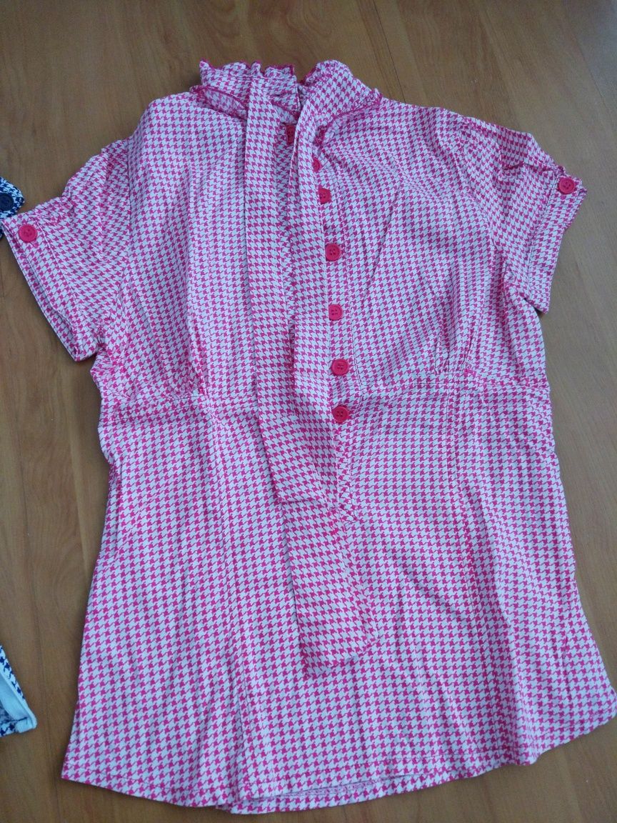 Camisa Blusa azul rosa