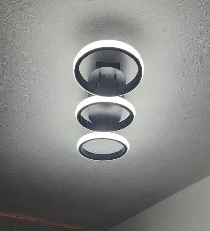 Nowa Lampa Sufitowa LED + Pilot + Wifi 3-Barwy Aplikacja 50cm+