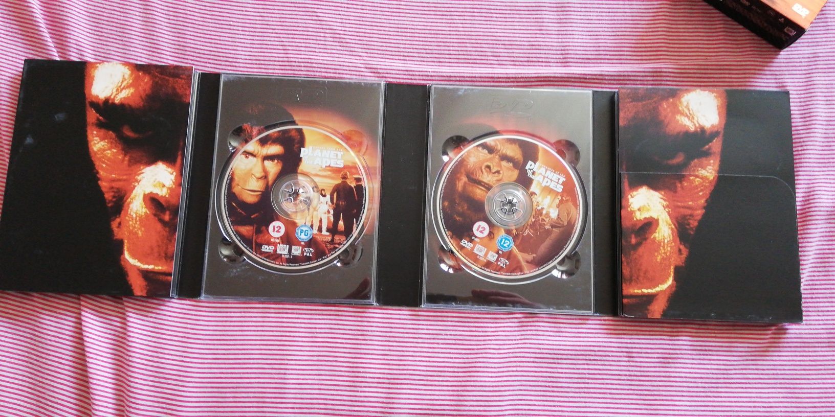 Colecção em dvd "Planeta dos Macacos", Charlton Heston (portes grátis)