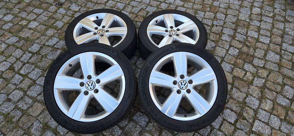 Oryginalne felgi Volkswagen 17 5x112 Passat,Touran,Golf,Sharan,Sciroco