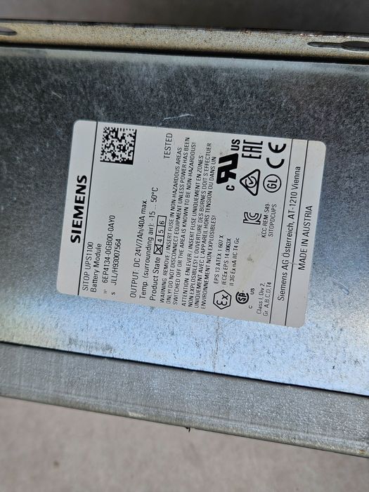 SITOP UPS1100 moduł baterii 6EP4134-0GB00-0AY0 NOWE