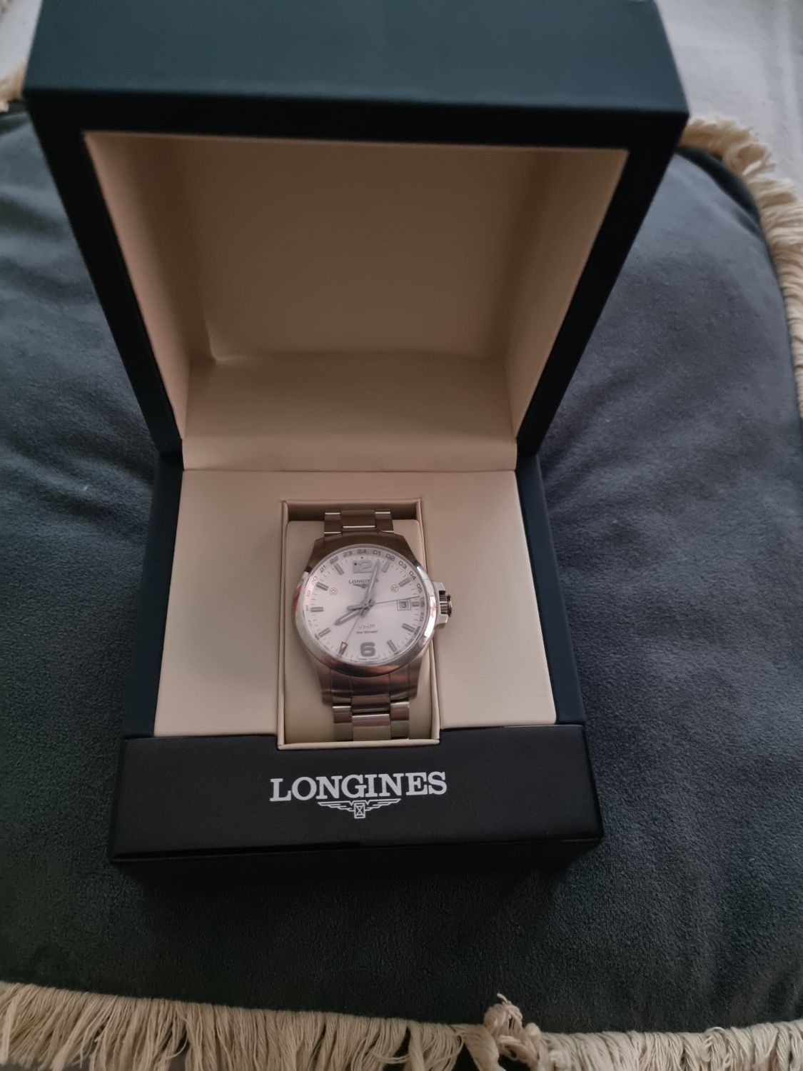 Longines VHP GMT prawie nowy.