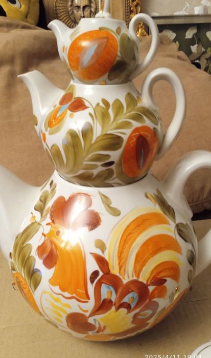 Городница.Чайная пара.Набор чайников.