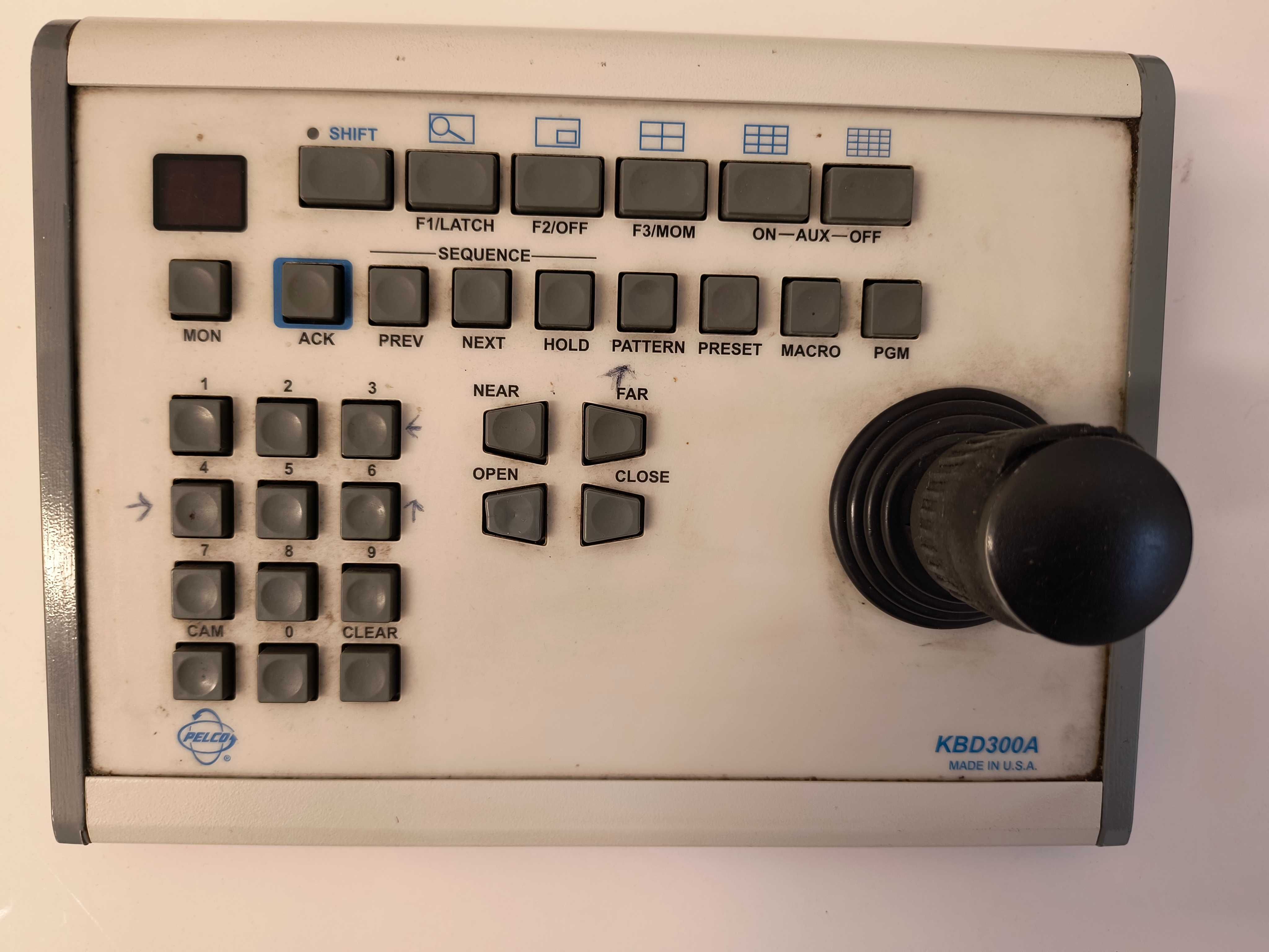 Pelco KBD300A kontroler klawiatury i joysticka +NVPT-414 Novus.