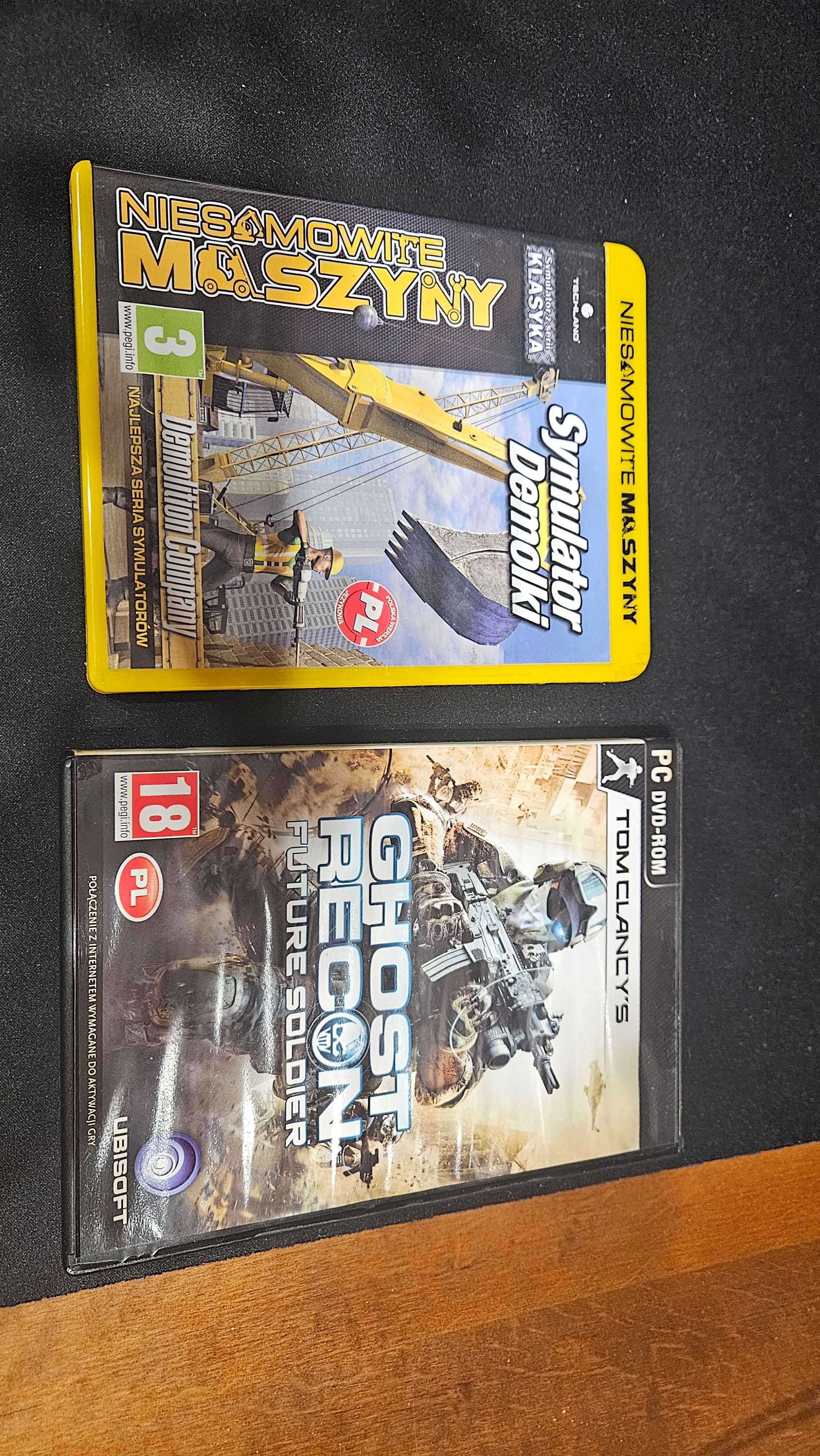 Gry na PC 2 szt. - Ghost Recon + Symulator Demolki