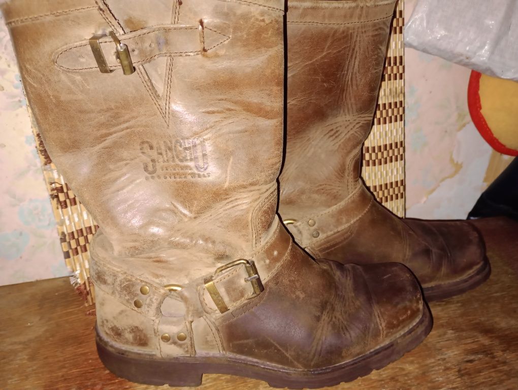 Сапоги байкерские SanchoBoots 42р