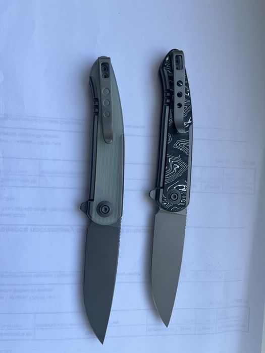 Складной нож We Knife Smooth Sentinel Aluminum