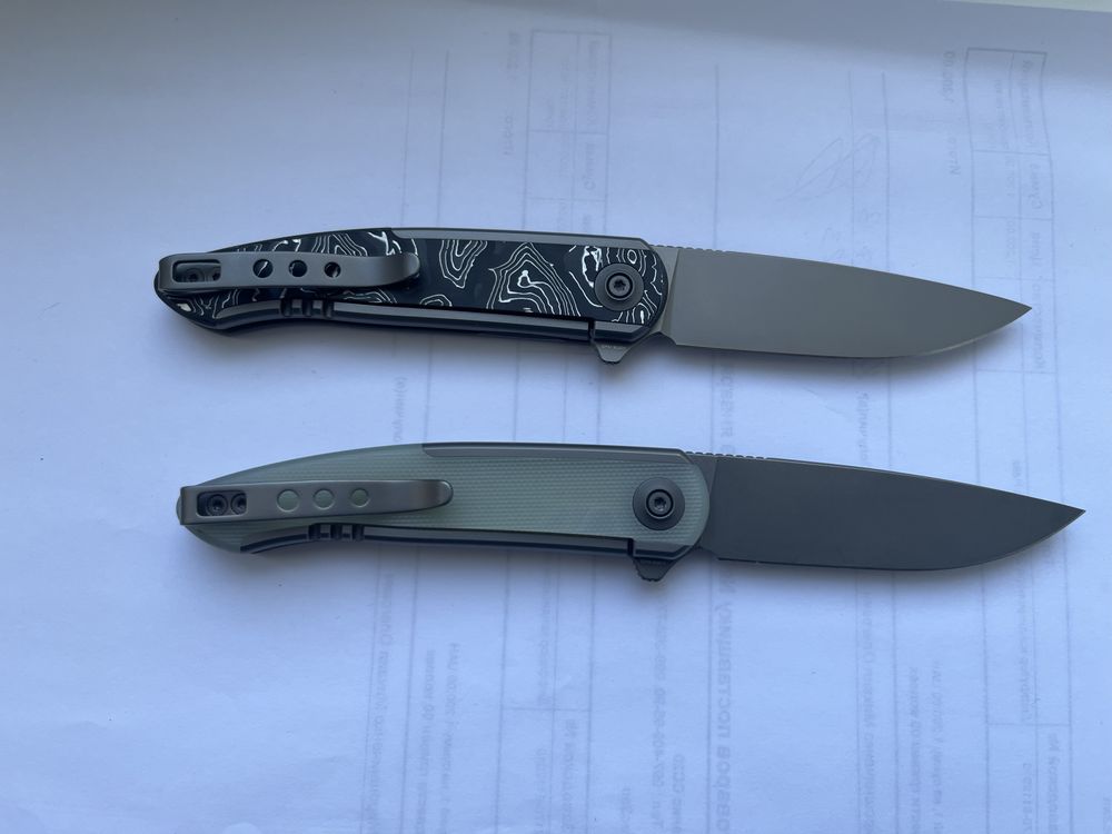 Складной нож We Knife Smooth Sentinel Aluminum