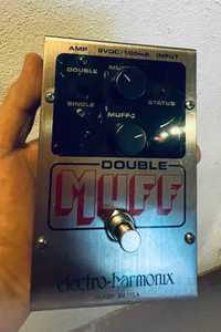 Electro-Harmonix DOUBLE MUFF Fuzz Guitar Effects Pedal