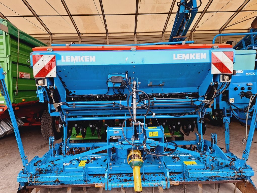 Agregat uprawowo-siewny 3m talerzowy Lemken  stan bdb nie kuhn Amazone