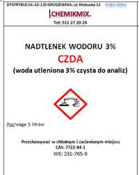 czda 3% woda utleniona 5l