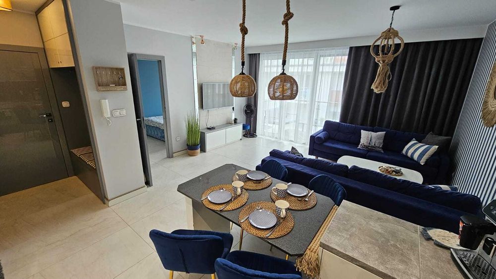 WOLNE 26.09.25 Noclegi Apartament 6 osobowy z widokiem na morze REWAL