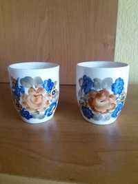 2 kubeczki ceramiczne