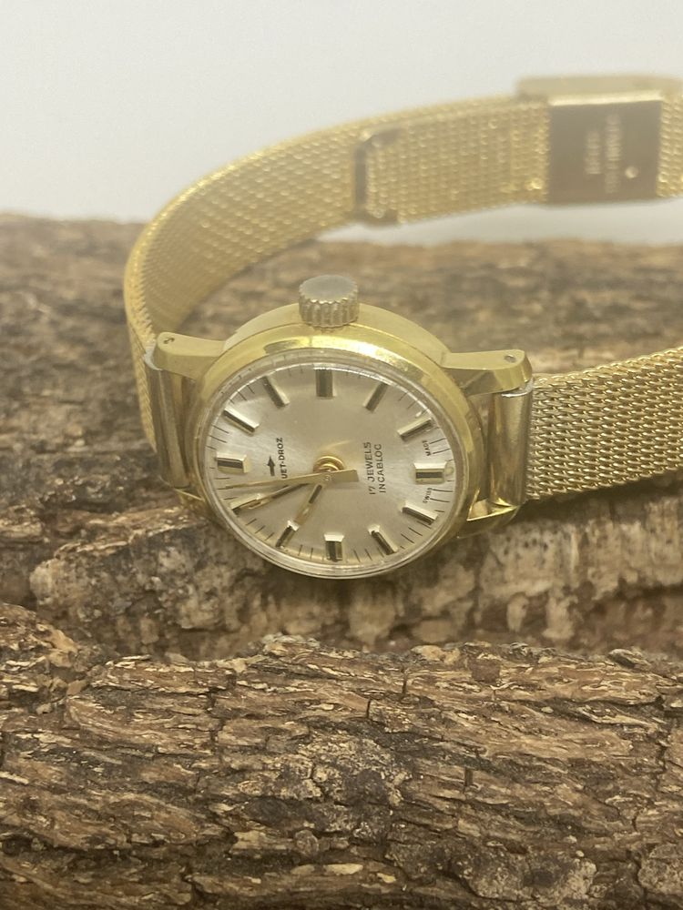 Luksusowy Swiss Jaquet Droz 17 yawels incabloc.