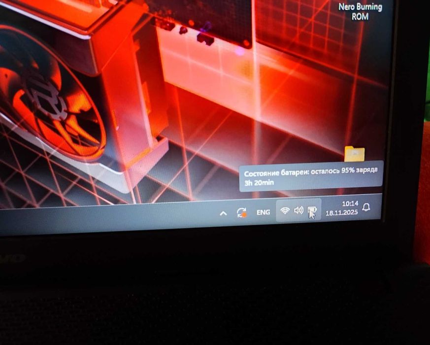 Ноутбук Lenovo 15" как новый в идеале. SSD +Hdd. Батарея 3часа.