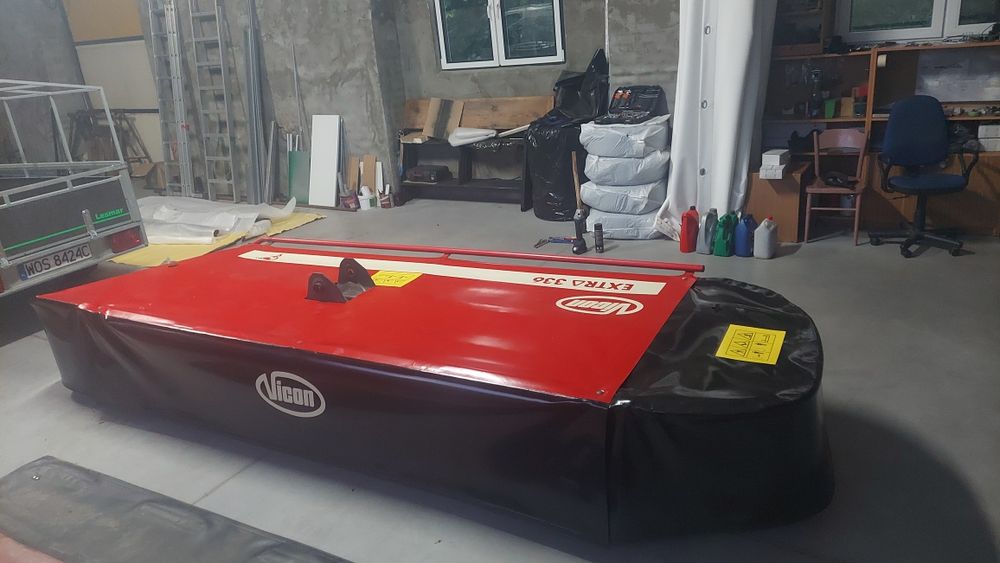 Plandeka , osłona kosiarki , zgrabiarki