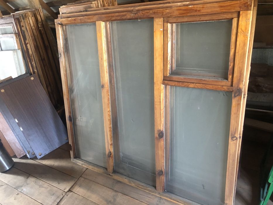 Окна деревянные в идеальном состоянии