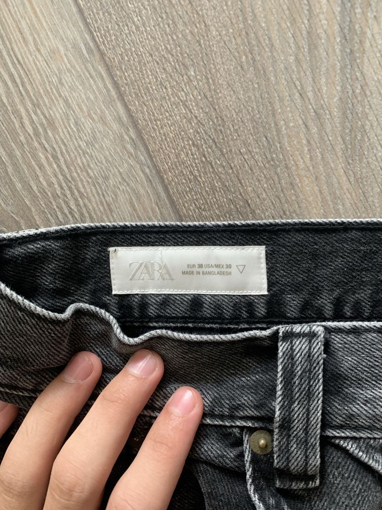 Шорти zara flared jeans