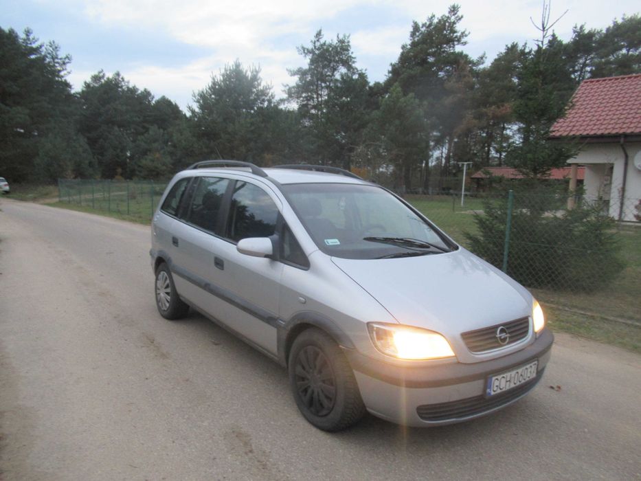 ** OPEL ZAFIRA 2.0 DIESEL 7 osobowa hak opłaty rok okazja **