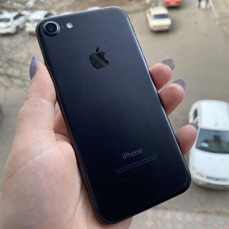 iPhone 7 128gb matte black neverlock,apple,айфон, телефон, смартфон