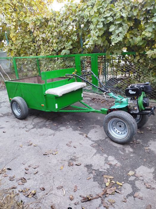 Мотоблок дизельний 6 з Причіпом Можливий Обмін