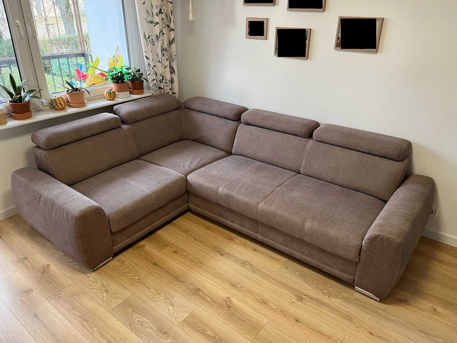 Narożnik lewostronny z funkcją spania