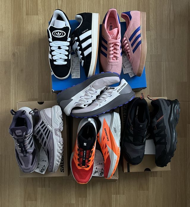 Кросівки Salomon Gore-tex,Adidas