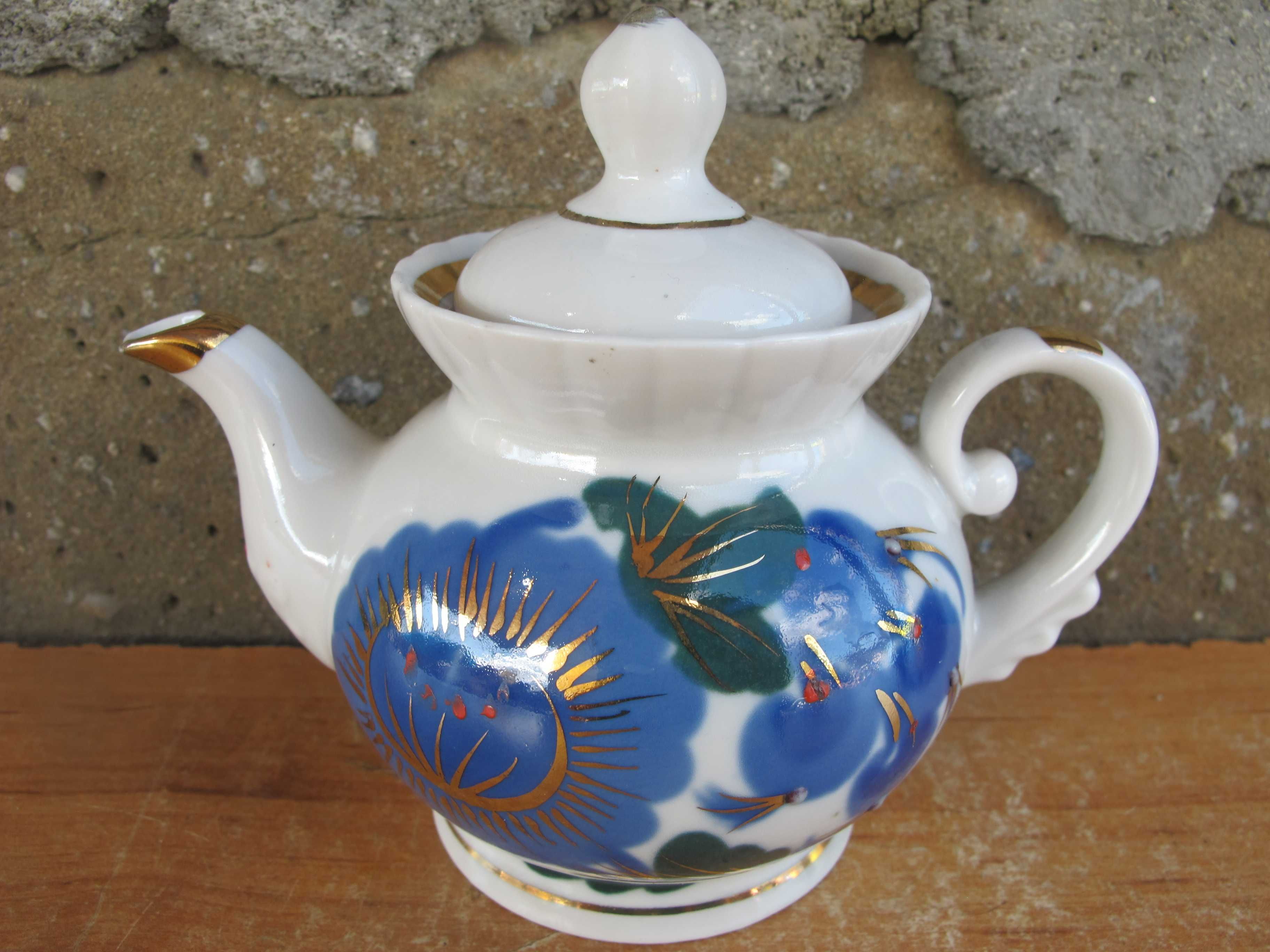 DUŻY Porcelanowy Dzbanek Kawa/Herbata_poj. 2 l