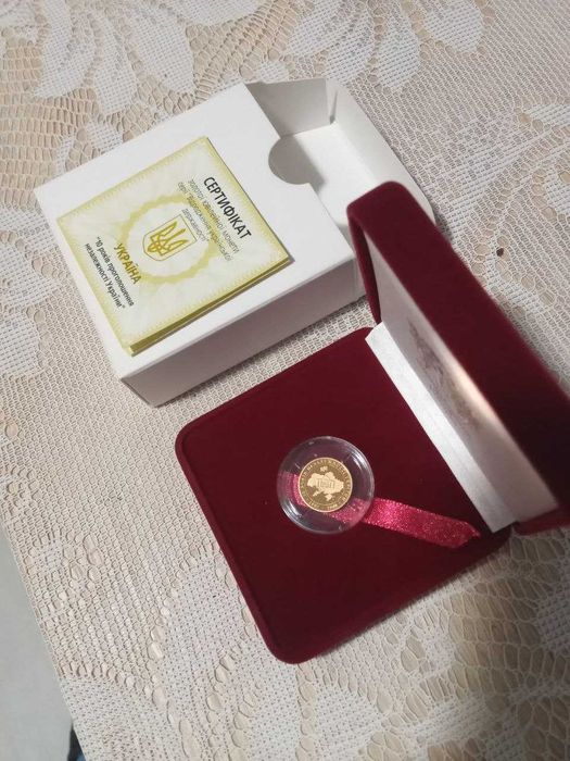 Монети з серії Знаки Зодіаку: Діва, Рак, 1,24грами золота проби 999,9