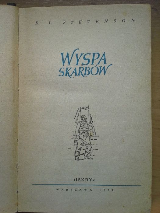 Wyspa Skarbów, R.L. Stevenson, wydanie 1953r.