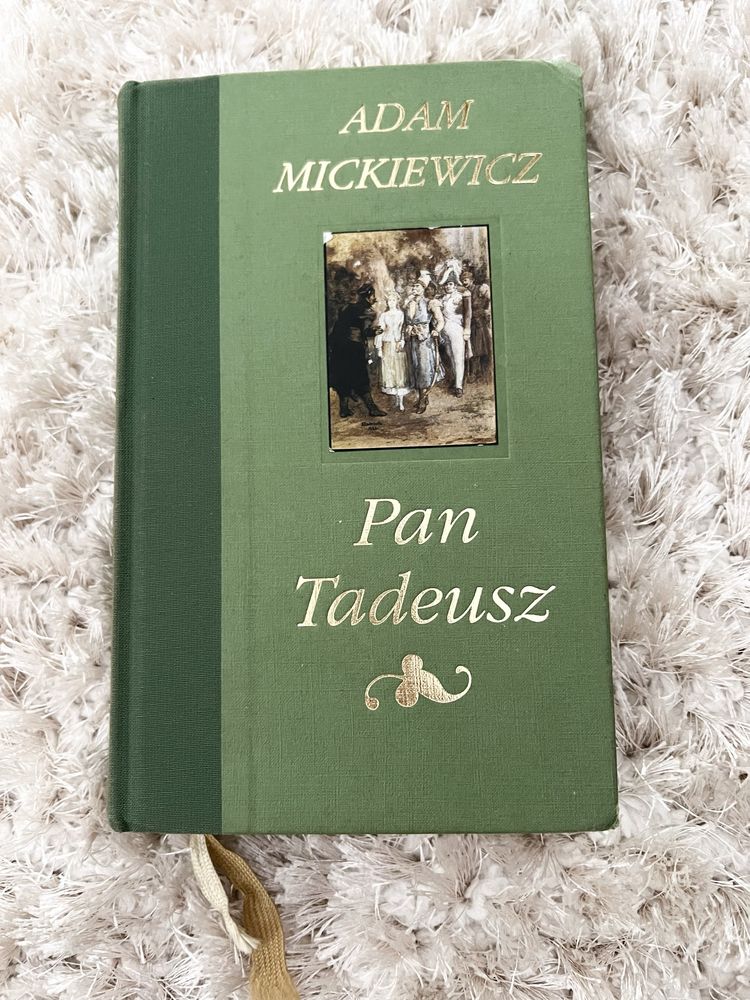 Książka lektura „Pan Tadeusz” Adam Mickiewicz Mickiewicz
