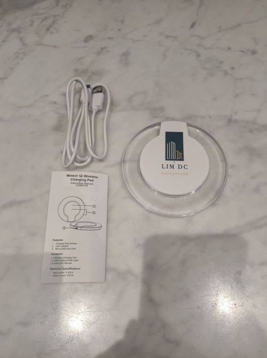 Meteor Qi Wireless charging pad ładowarka indukcyjna do telefonu