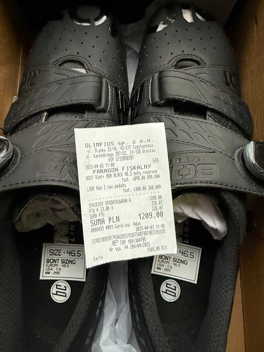 Buty BONT RIOT+ BOA buty szosowy Black