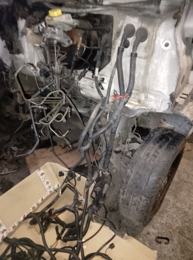 VW T4 2,5 TDI Instalacja silnika komputera ABS wiązki kompletne