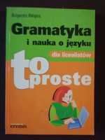 Gramatyka i nauka o języku dla licealistów