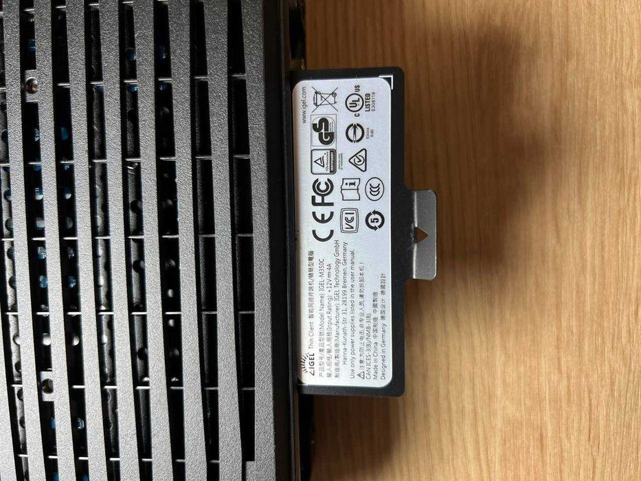 Мини Ryzen 1505G 3.3 Ghz ПК IGEL M350c 4Gb DDR4 256 SSD