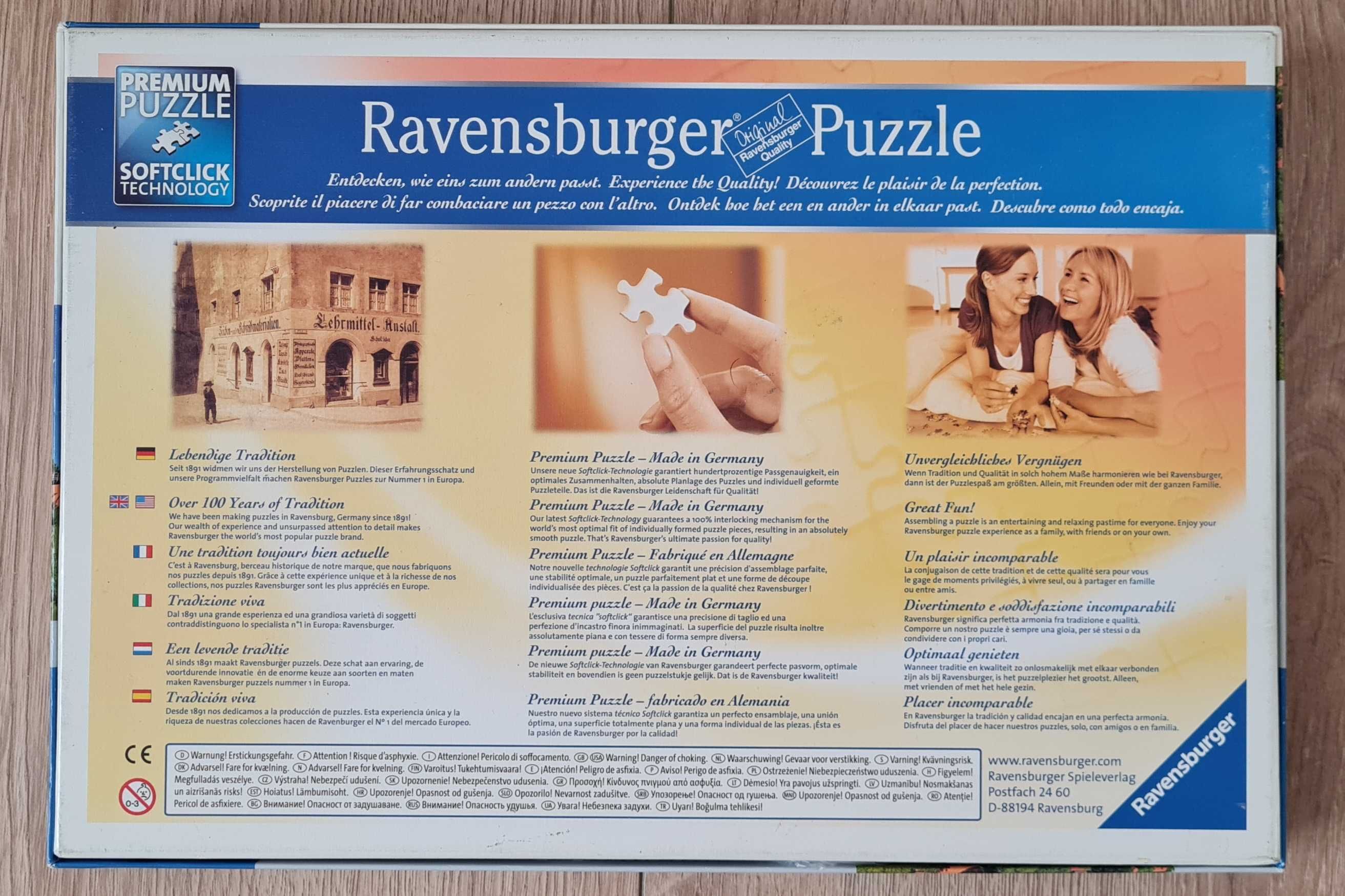 Puzzle Ravensburger 500 Romantic Windmills