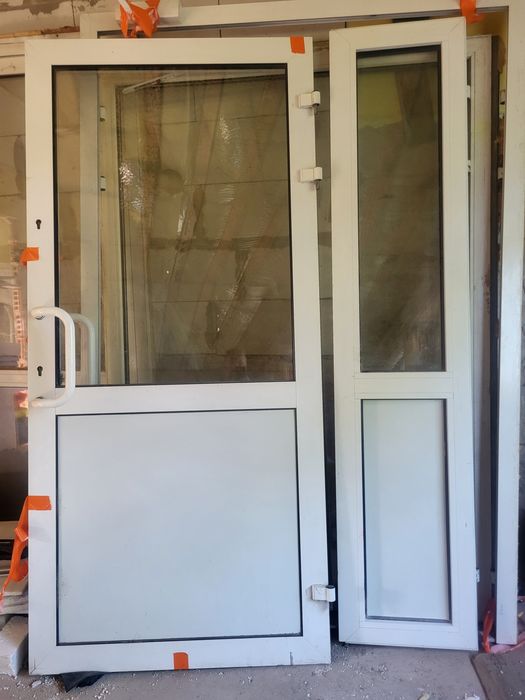 Drzwi aluminiowe używane okna pcv