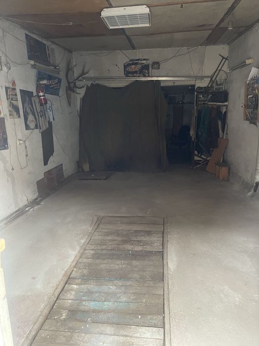 Кирпичный гараж, удленённый