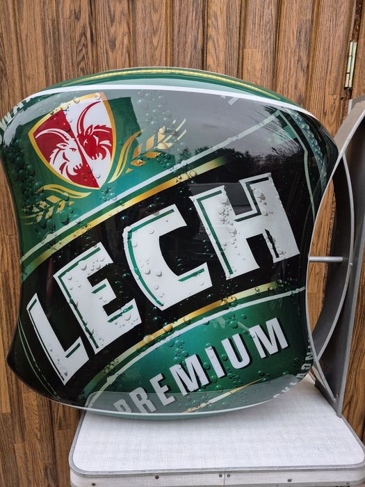 Reklama podświetlana neon Lech