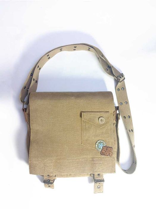 Mala Tiracolo Ombro Mensageiro Castanho