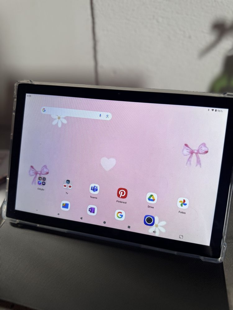 Tablet Android 10.1” com Acessórios – Como Novo!