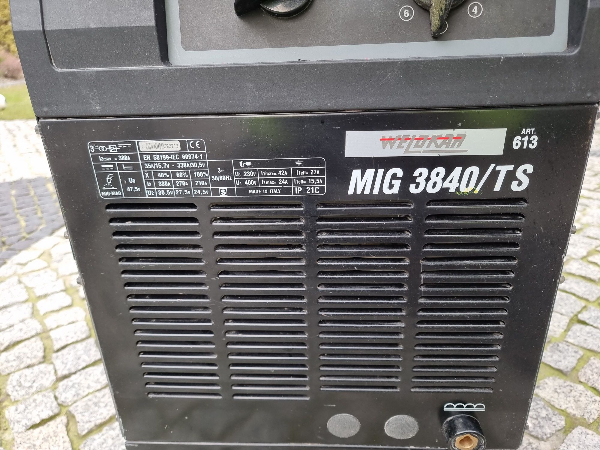 Sprzedam spawarkę migomat  ( CEBORA ) Weldkar  MIG 3840/TS