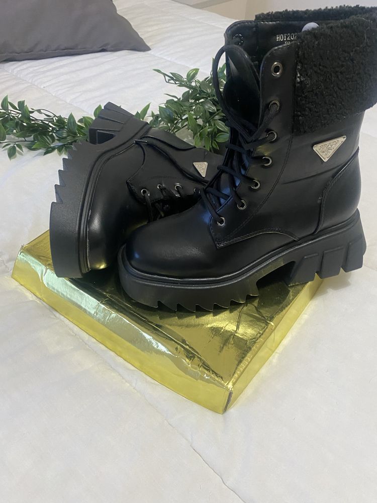 Botas de meio cano