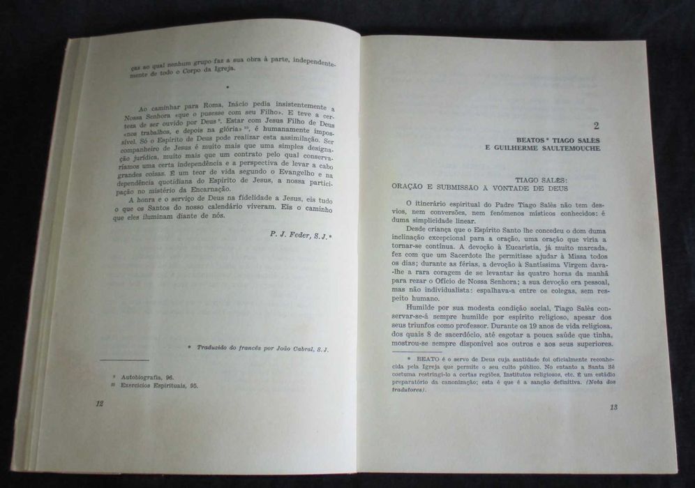 Livro Santos e Beatos da Companhia de Jesus