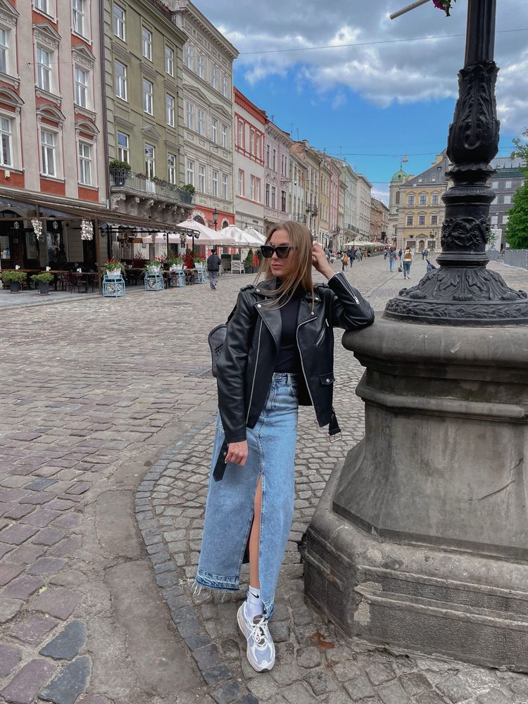 Спідниця джинсова максі  Zara