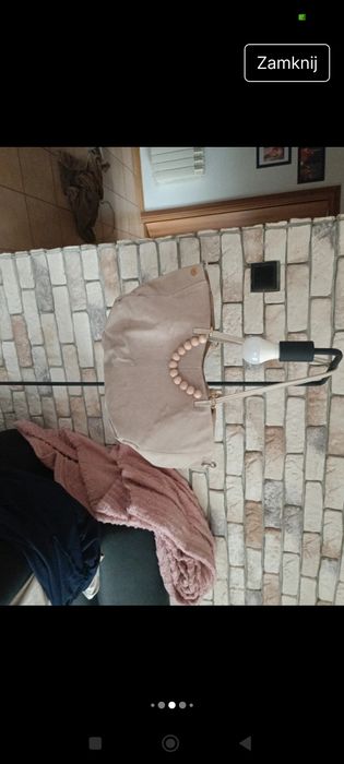 Torebka shoperka skórzana Manzana