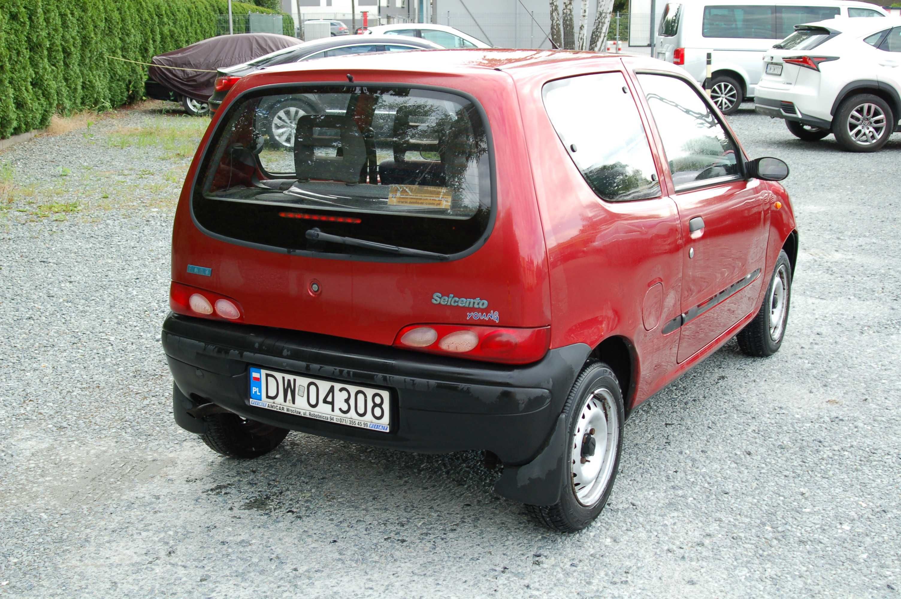 Fiat Seiciento Young 900cc 2000r Przebieg 101tys/km bez korozji